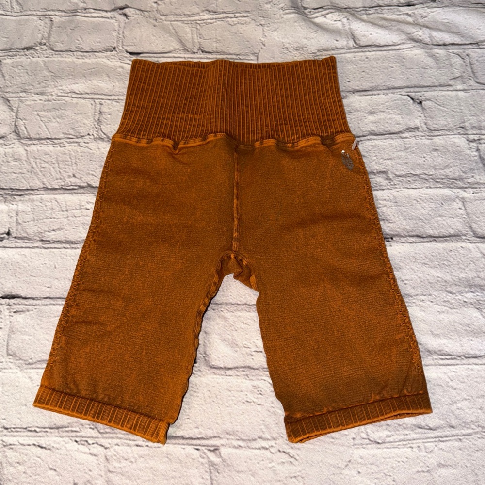 NWOT FP Movement Good Karma Bike Short - Toasted Coconut / Brown - Size XS/S - Picture 5 of 17